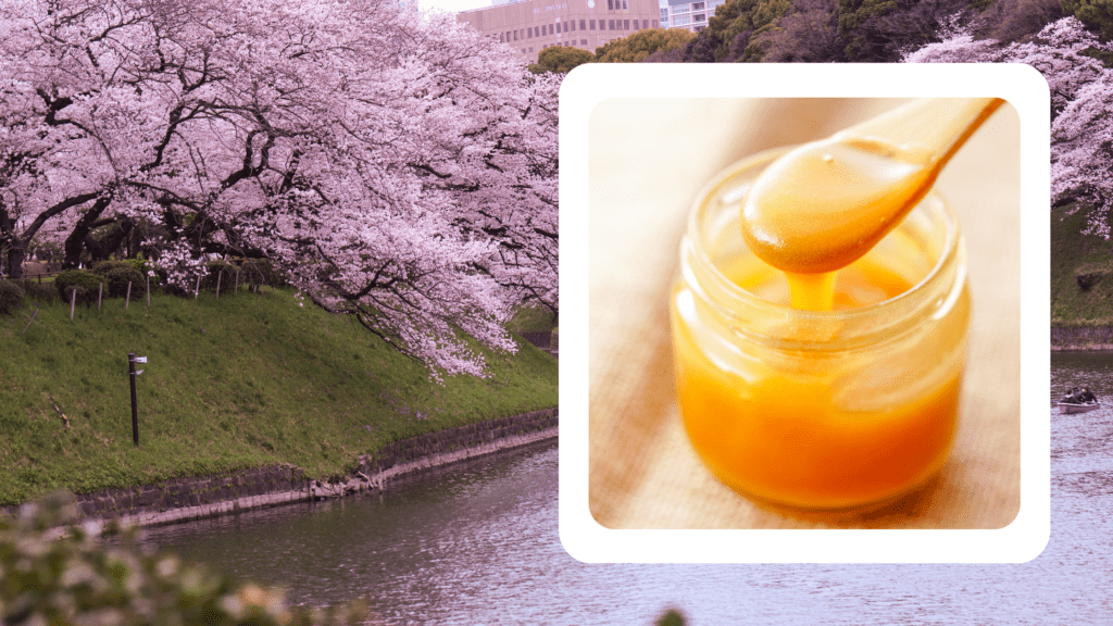 Delicious Japanese honey, a golden treasure from the Land of the Rising Sun.